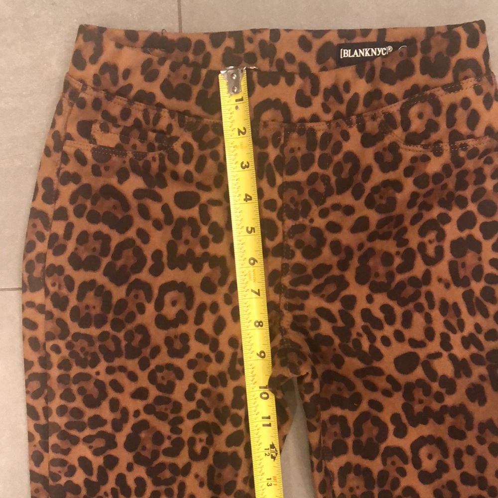 Blank NYC Animal Print Bell Bottom Pants - Picture 5 of 11